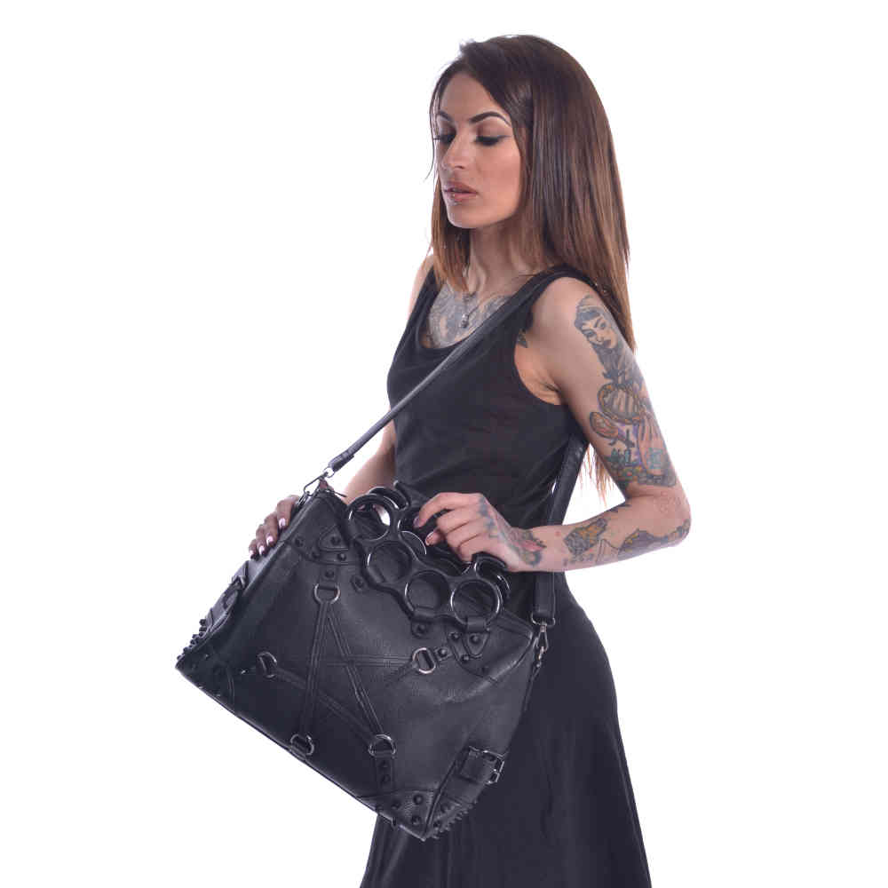 PENTACULT Tasche Damen schwarz - One Size - Vixxsin